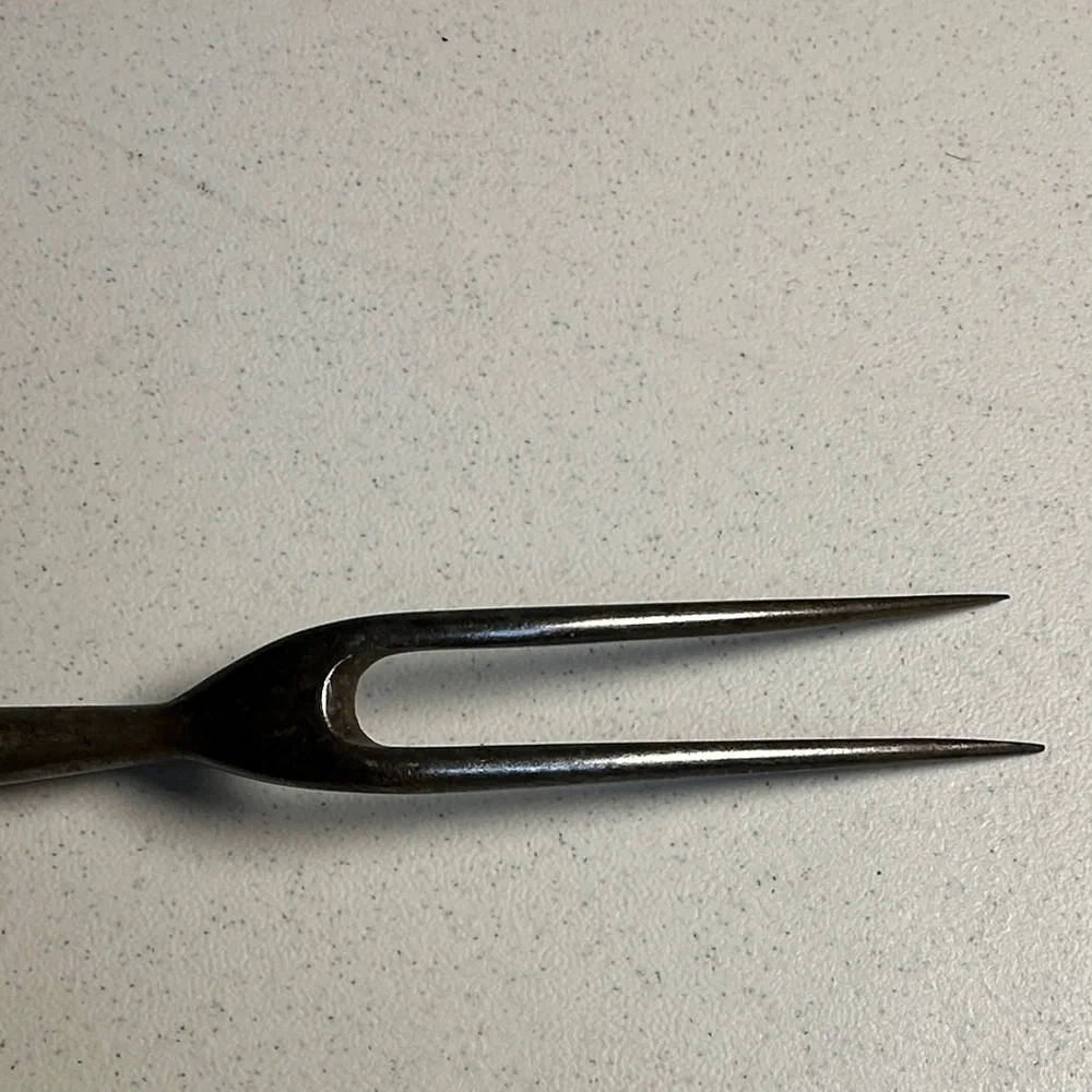 Classic Wooden Handle Meat Fork